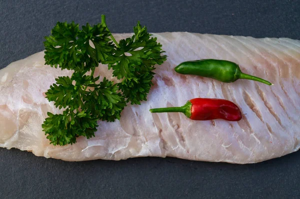おいしい赤スナッパー魚のフィレ — ストック写真