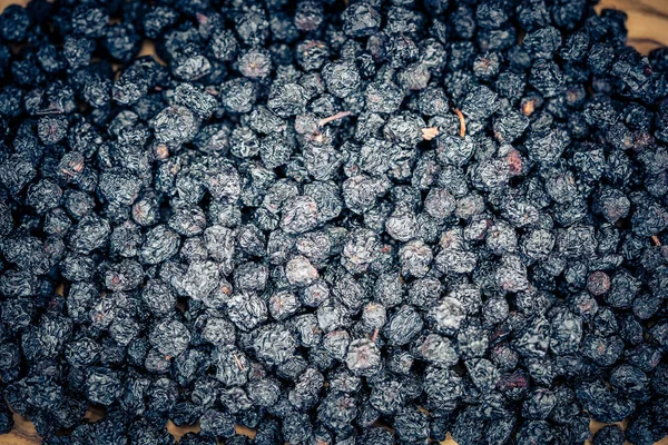 ブラックローワンアロニアチョコレートベリー — ストック写真