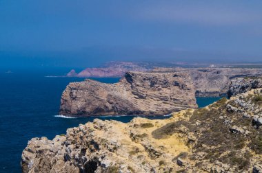 Algarve Portekiz kıyı şeridi