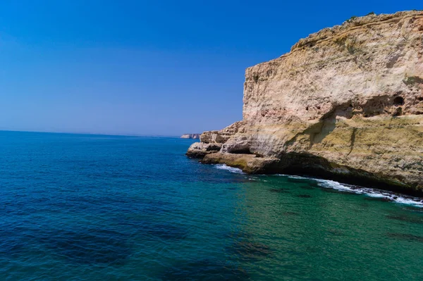 Algarve Portekiz Kıyı Şeridi — Stok fotoğraf