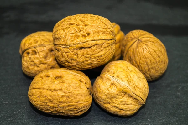 Fruits of a walnut tree