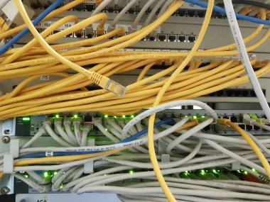 bir bilgisayar ağının yama alanı