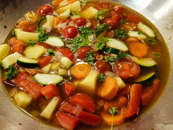 Ingredienti Pesce Portoghese Cataplana — Foto Stock