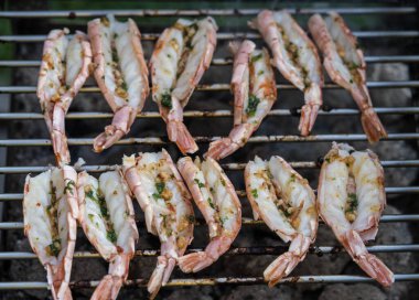 mediterranean marinated seafood for grilling