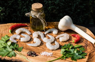 mediterranean marinated seafood for grilling