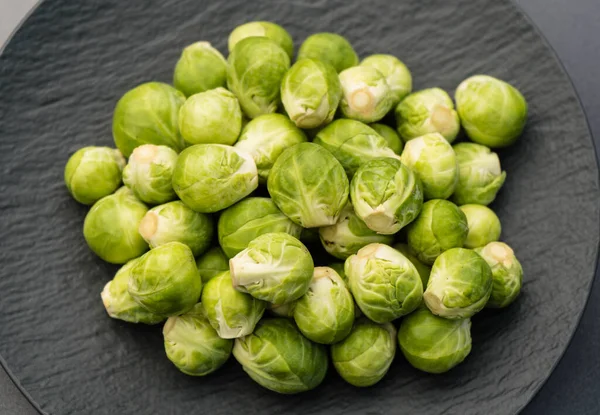 Green Brussel Sprouts Brassica Oleracea — Stock Photo, Image