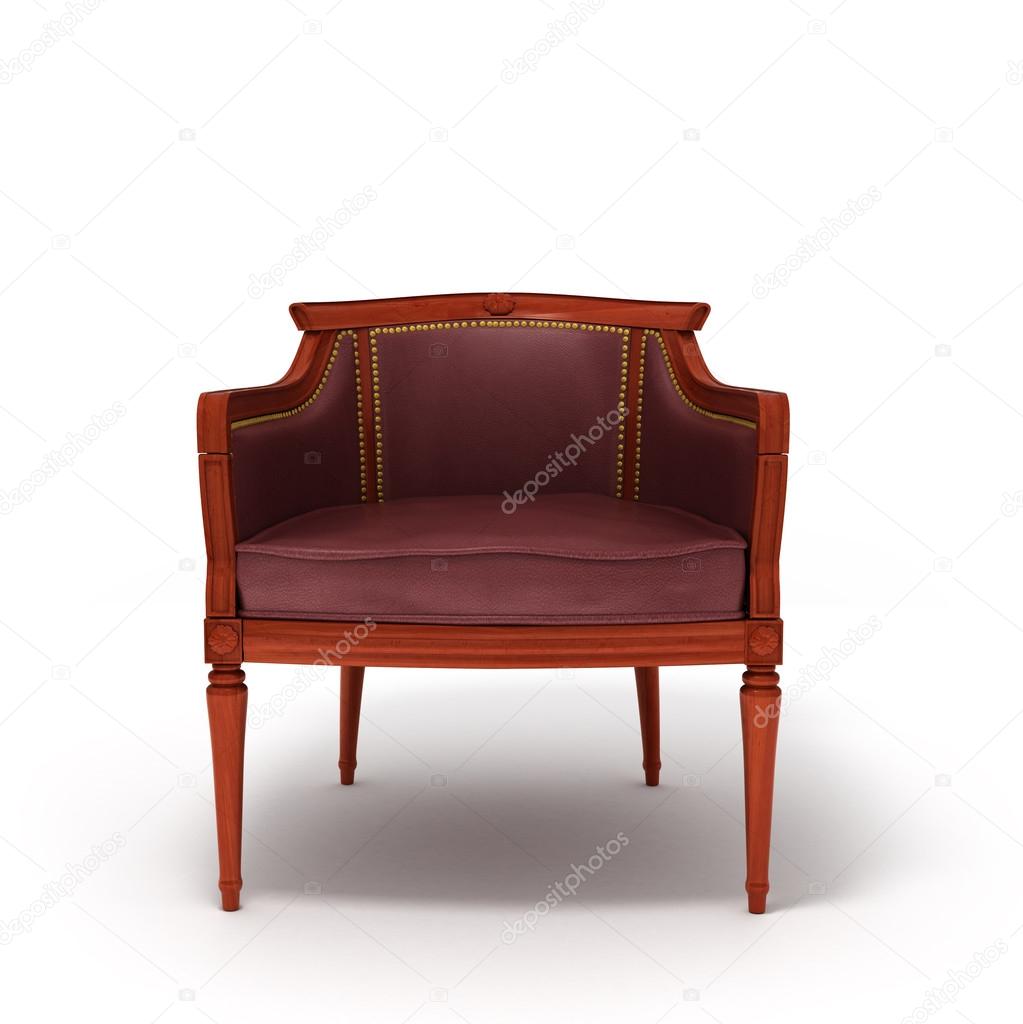 fåtölj gammal stil