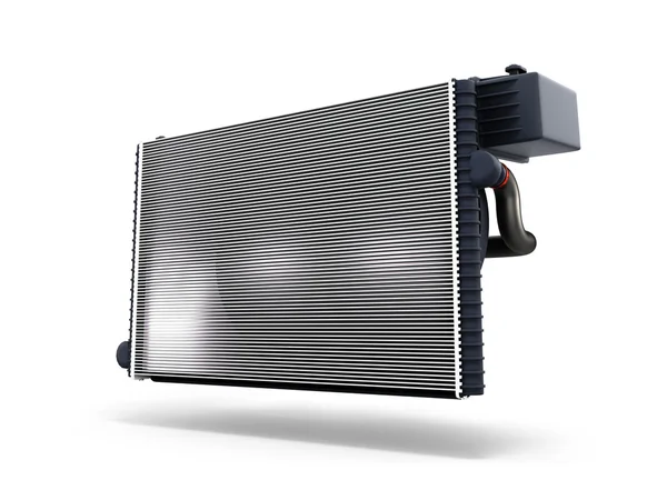 Автомобільний радіатор ізольований на білому фоні 3d рендерингу — стокове фото