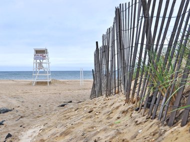 New York 'ta yaz boyunca Montauk, New York plajları.