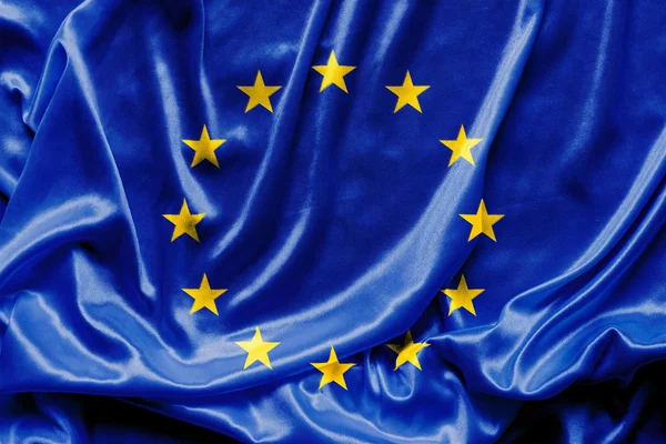 Euro vlag achtergrond — Stockfoto