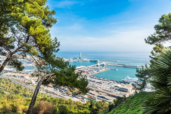 Barcelona stad in november - shots van Spanje - reizen Europa — Stockfoto