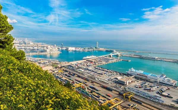 Barcelona stad in november - shots van Spanje - reizen Europa — Stockfoto