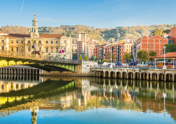 Bilbao ciudad en noviembre - fotos de España - Travel Europe — Foto de Stock