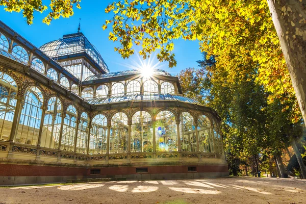 Madrid ciudad en noviembre - fotos de España - Viajar a Europa — Foto de Stock