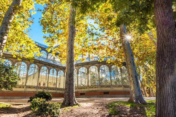 Madrid ciudad en noviembre - fotos de España - Viajar a Europa — Foto de Stock