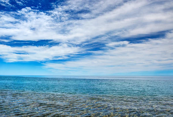 Güzel deniz manzarası - Pasifik Okyanusu - Hdr