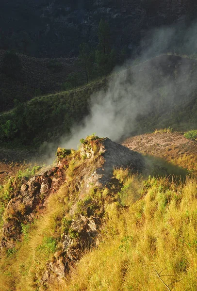 Batur volcano and surrounding in Bangli regency of Bali Indonesia