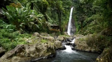 Bali 'nin Singaraja naipliğinde Gitgit şelalesi