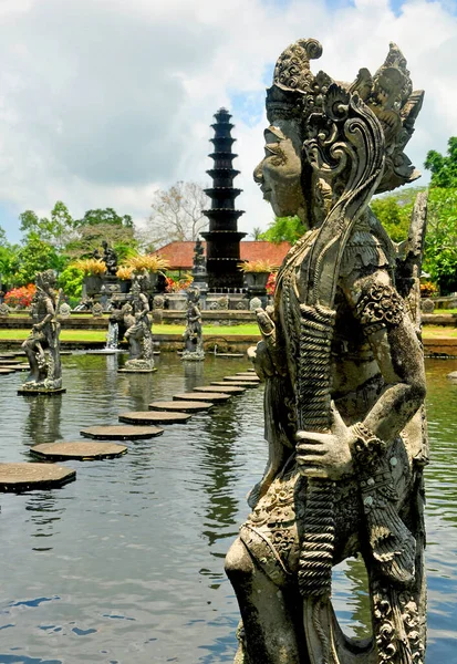 Королевский Водный Сад Тирта Фага Округе Карангасем Индонезийского Острова Бали — стоковое фото