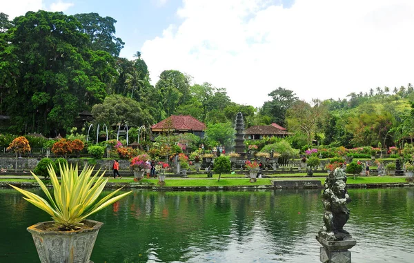 Karangasem Indonesia Říjen 2016 Královská Vodní Zahrada Tirta Ganga Karangasem — Stock fotografie