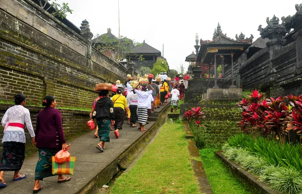 Karangasem Indonesia September 2016 Biggest Holy Temple Besakih Karangasem Regency — стоковое фото