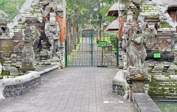 Puerta Entrada Templo Taman Ayun Mengwi Bali Indonesia — Foto de Stock