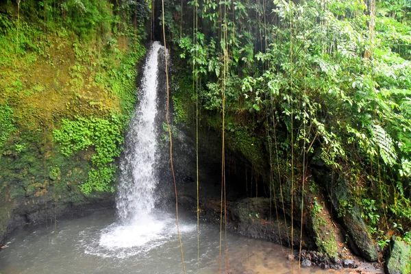 巴厘岛印度尼西亚塔巴班县Babahan村的 Kincir 小瀑布 海水清澈美丽 — 图库照片
