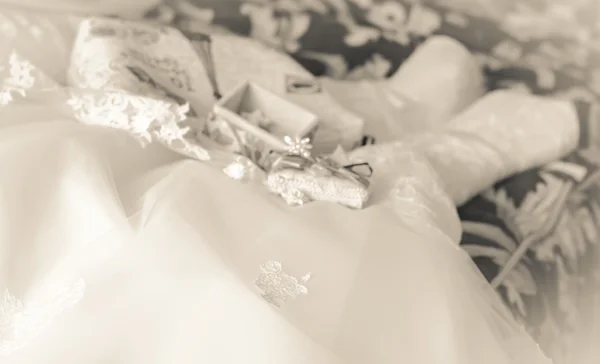 Wedding background monochrome retro is out of focus — Stock Photo, Image
