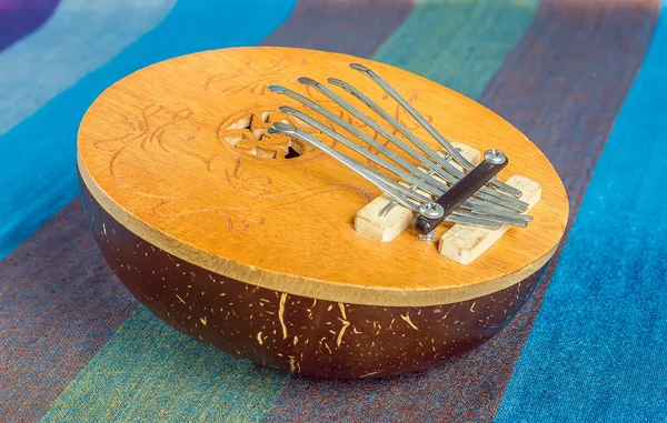 Africano Kalimba Closeup — Fotografia de Stock