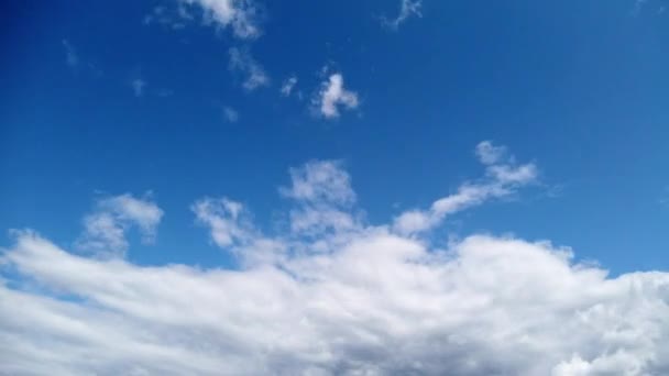 Bewolkt Tijdsverloop Snelle Bewegende Wolken Verzamelen Zich Een Onweer — Stockvideo