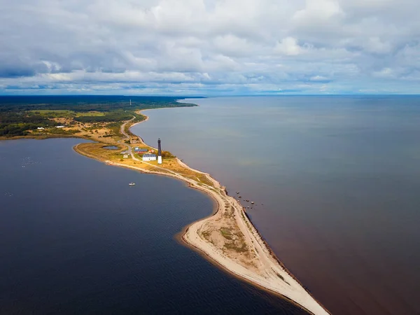 Sorve Világítótorony Saaremaa Déli Részén — Stock Fotó