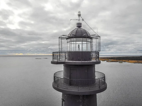 Sorve Маяк Южной Точке Saaremaa — стоковое фото