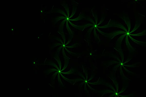 Patterns Green Wall Laser Background Party Disco Concept — Stockfoto