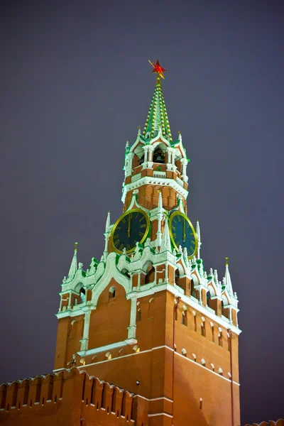Феєрверк в Москві — стокове фото