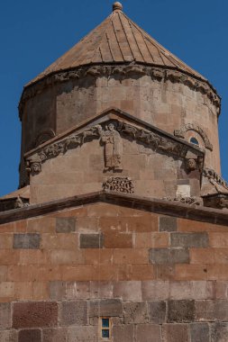 Doğu Türkiye 'den kartpostal: Van Gölü' ndeki Akdamar Adası 'ndaki kilise