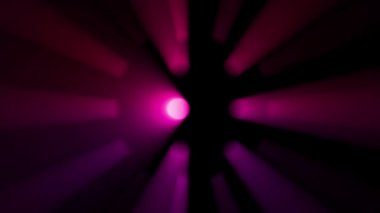 Pembe ray kiriş dönen ışık topu