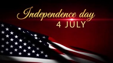 4 Temmuz ABD bayrağı arka plan, Amerika Birleşik Devletleri hizmet eden tüm onurlandıran Bağımsızlık günü
