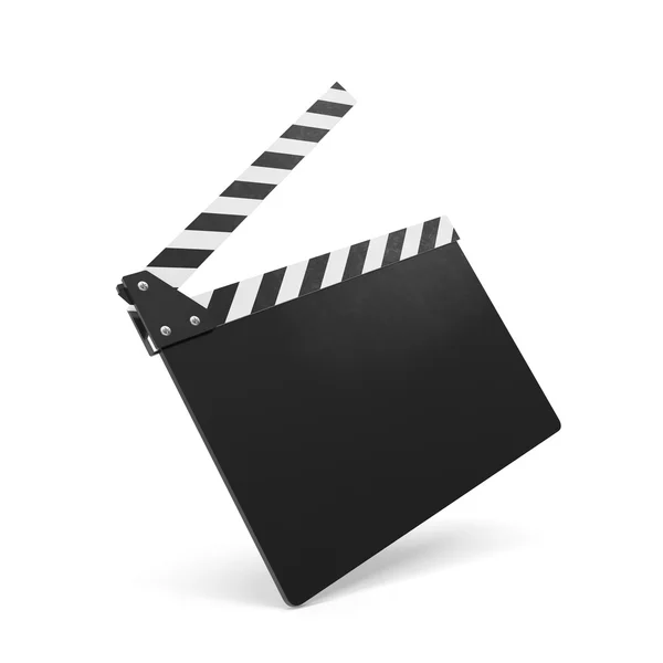 Movie clapper isolated on white background. — Stock Photo, Image