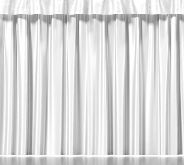 white clean curtain background.