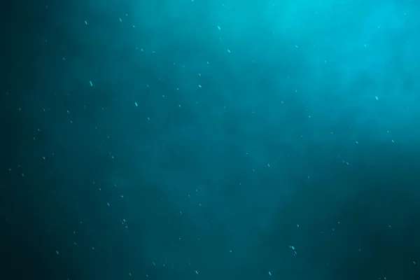 水中の深い青色の背景色。3 d イラストレーション — ストック写真