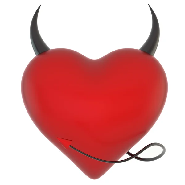 Heart demon — Stock Photo, Image