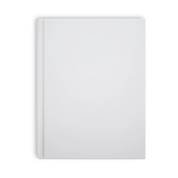 Capa de livro em branco — Fotografia de Stock