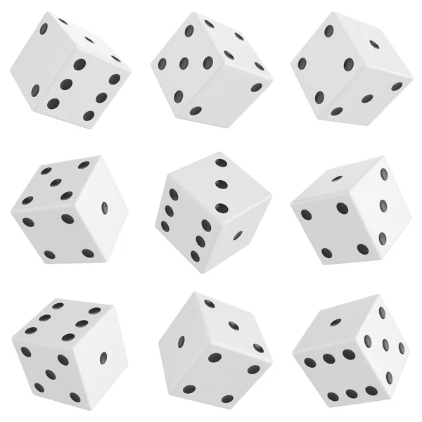 Set of dice — Stock Photo, Image