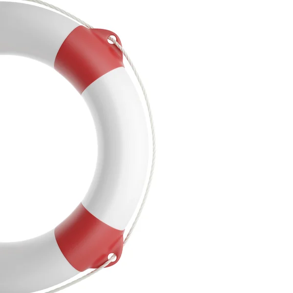 Ilustração lifebuoy isolado no fundo branco . — Fotografia de Stock