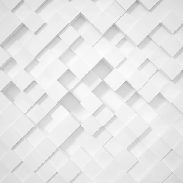 Abstracto fondo blanco rombo, cubos . — Foto de Stock