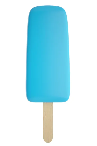 Illustration of ice cream on a stick — Stock Photo, Image