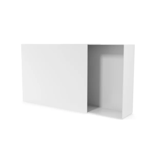 Open white blank box. — Stock Photo, Image