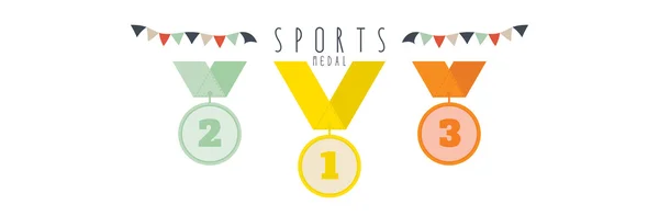 Medaille (Sport)) — Stockvektor