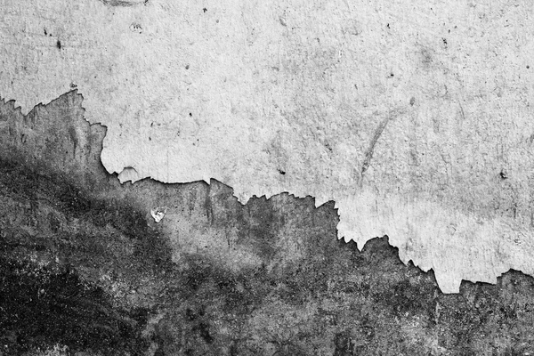 Texture de fond de l'ancien mur, noir et blanc. Le peeling — Photo