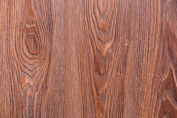Pozadí Desky Hnědého Dubového Dřeva Krásnou Texturou Detailní Záběr Sekce — Stock fotografie